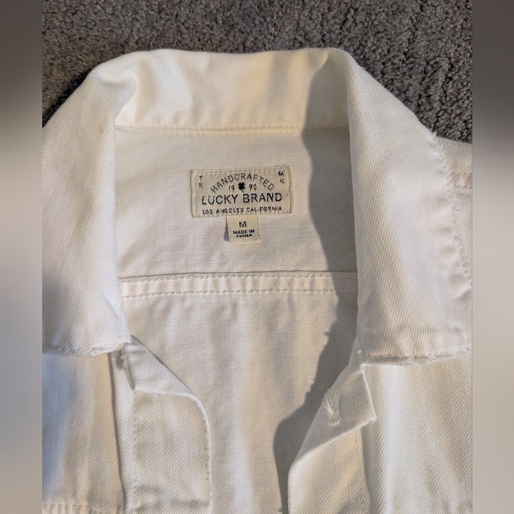 Lucky Brand Classic White Shirt